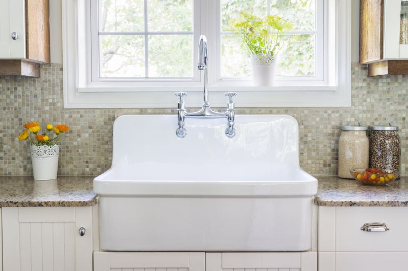 Close-up of Farmhouse Sink Details
